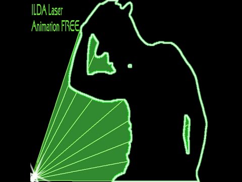 Download free ilda laser animation files